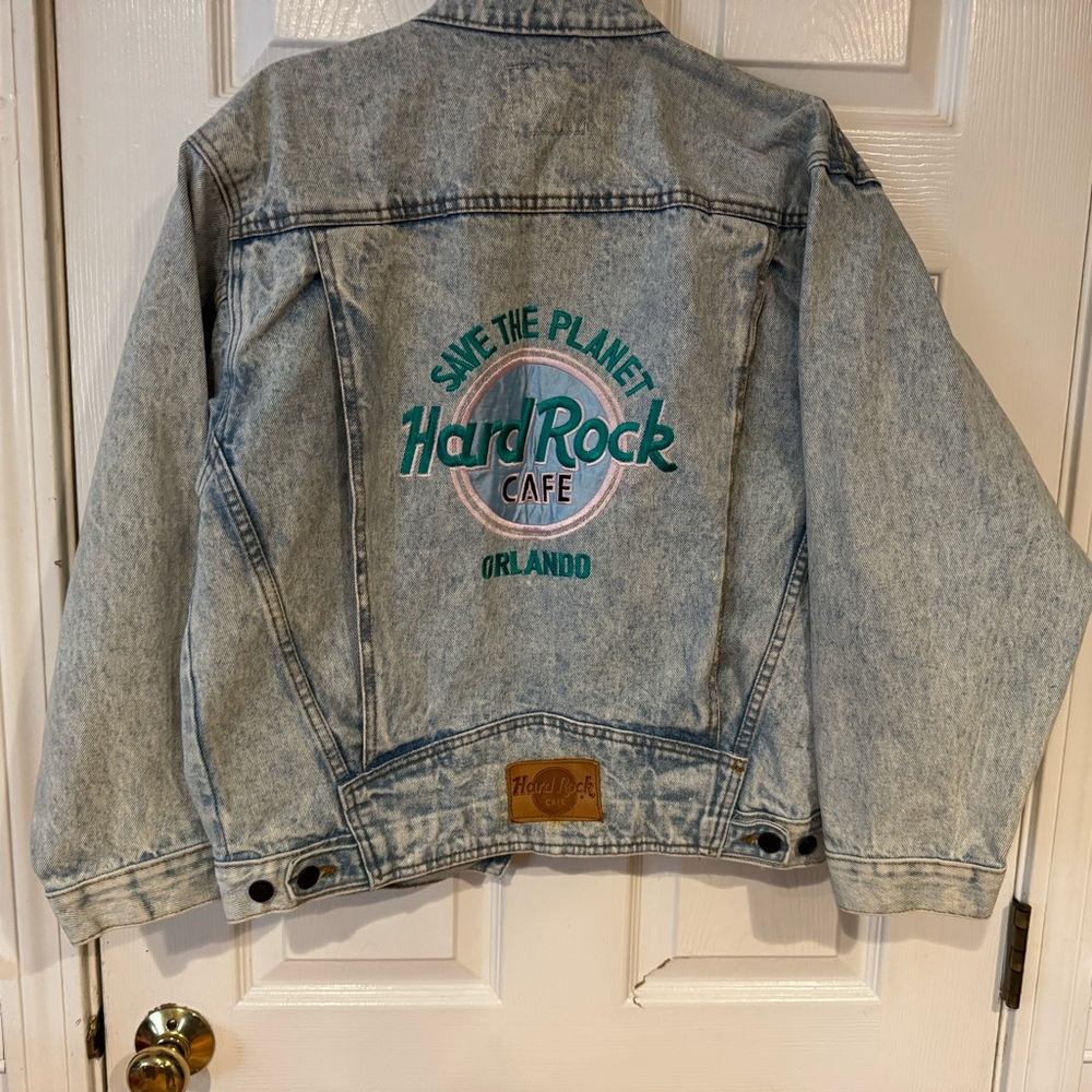 Hard Rock Cafe Denim Jacket